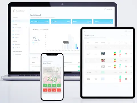 Use as people counters to track occupancy.